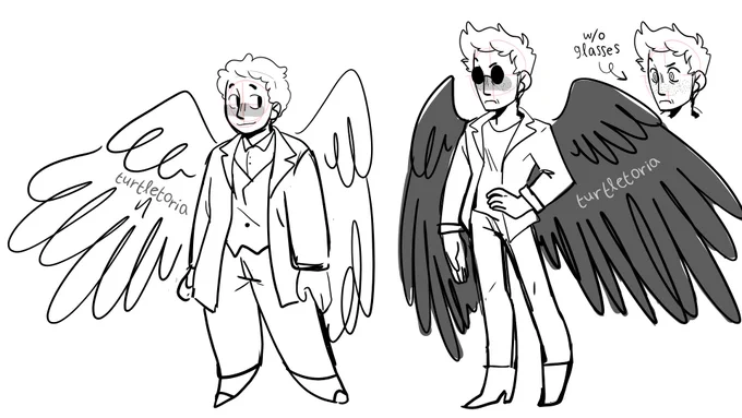 some old dudes and some kids #goodomens 