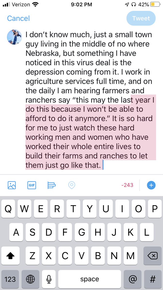 I guess I had too much to say for Twitter.