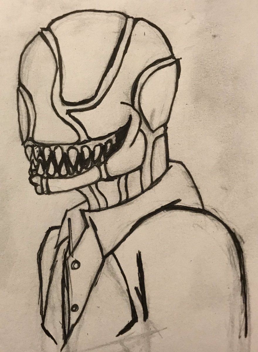 Nightshade_Fox's tweet image. Alright guys, not fully recovered so lacking some energy honestly, but here’s some inked sketches of The Look-See and The Brute! @CryptTV Still loving your stuff and have lots planned!!💜🖤💀 #CryptTV #cryptcult #thelooksee #thebrute #art