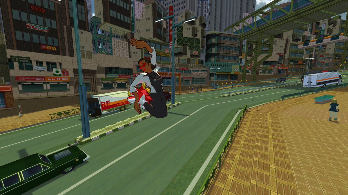 Verafx I Was Busy Making A Game Character For The Next Jet Set Radio Future Multiplayer Update I Ll Let Everyone Know When It Comes Out Jetsetradio Jetsetradiofuture Jsr Gamecharacter Djdoctork