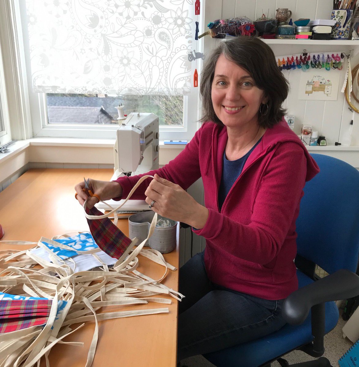 shelaghmccart's tweet photo. Faces of some of the generous mask making volunteers that donated to #FindingOurPowerTogether @FOPT2020
Consider getting involved or hearing the story behind this venture to support our @togetherlab community partners on @globalnewsto at 5:30 on April 23. @RYSURP https://t.co/02mX7dPdHh