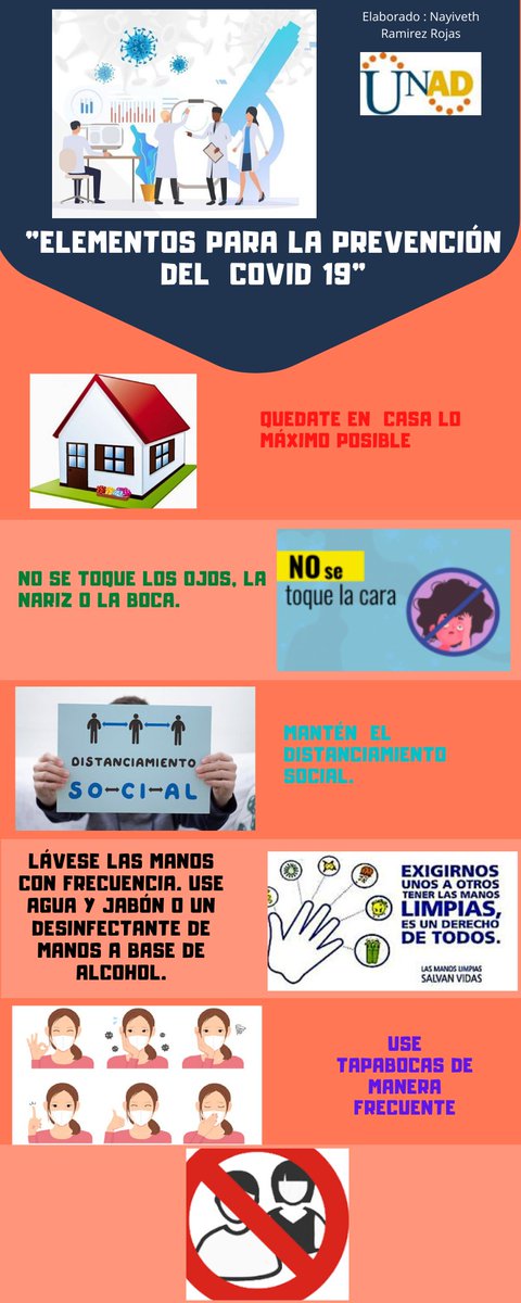 r_nayiveth's tweet photo. @SISSU_UNAD 
 #SERVICIOSOCIALUNADISTAENCASA
Elementos  para la prevención  del COVID-19 https://t.co/ja5k5Tr9G5