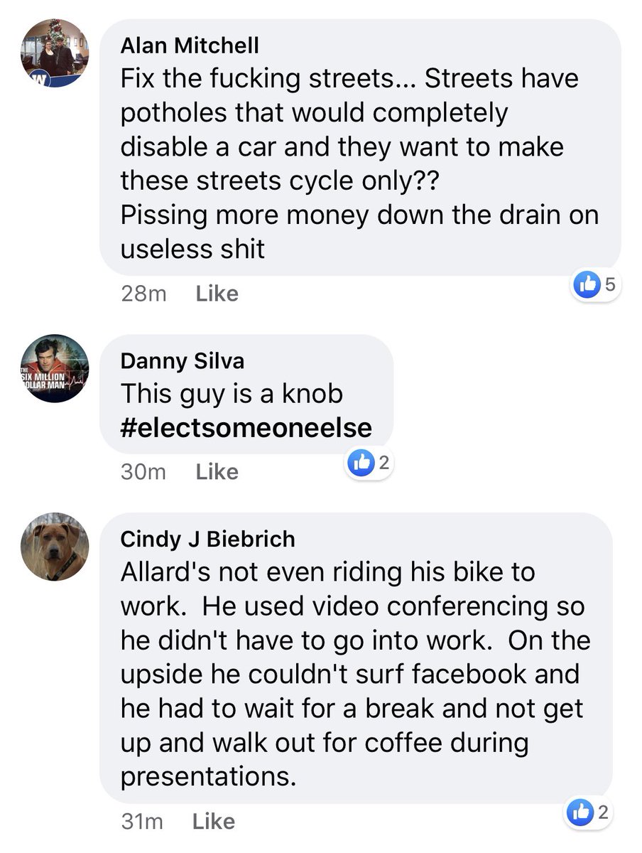 The true magic tho is in the actual Wise Up Winnipeg Facebook group itself. A Wild West sort of saloon where admins mainly exist to ban people who question doctrine, and otherwise allow some of the most belligerent rhetoric I’ve ever seen in muncipal poltics. All in 1 hour! 6/