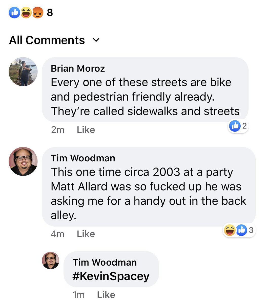 The true magic tho is in the actual Wise Up Winnipeg Facebook group itself. A Wild West sort of saloon where admins mainly exist to ban people who question doctrine, and otherwise allow some of the most belligerent rhetoric I’ve ever seen in muncipal poltics. All in 1 hour! 6/