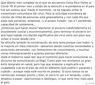 delfinomachin's tweet photo. Lo escribió el primo de Natalia. Resume el sentir y pensar de muchísimas personas. https://t.co/2Ttknf4eLs