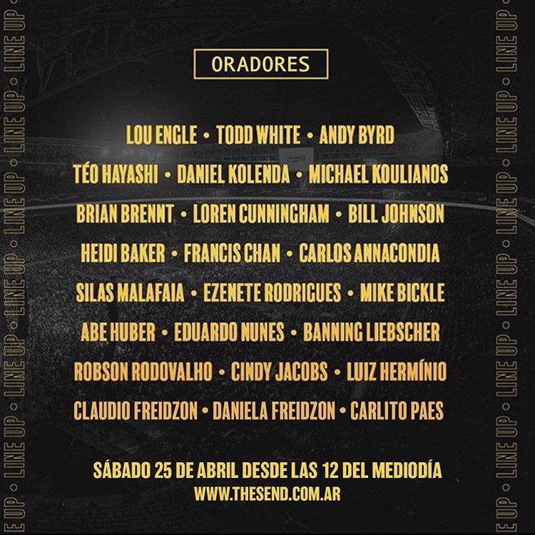 Ellos y vos estarán en #TheSendOnLine, el Sábado 25 de abril, desde las 12 hs a través de thesend.com.ar.

Acceso libre y gratuito.