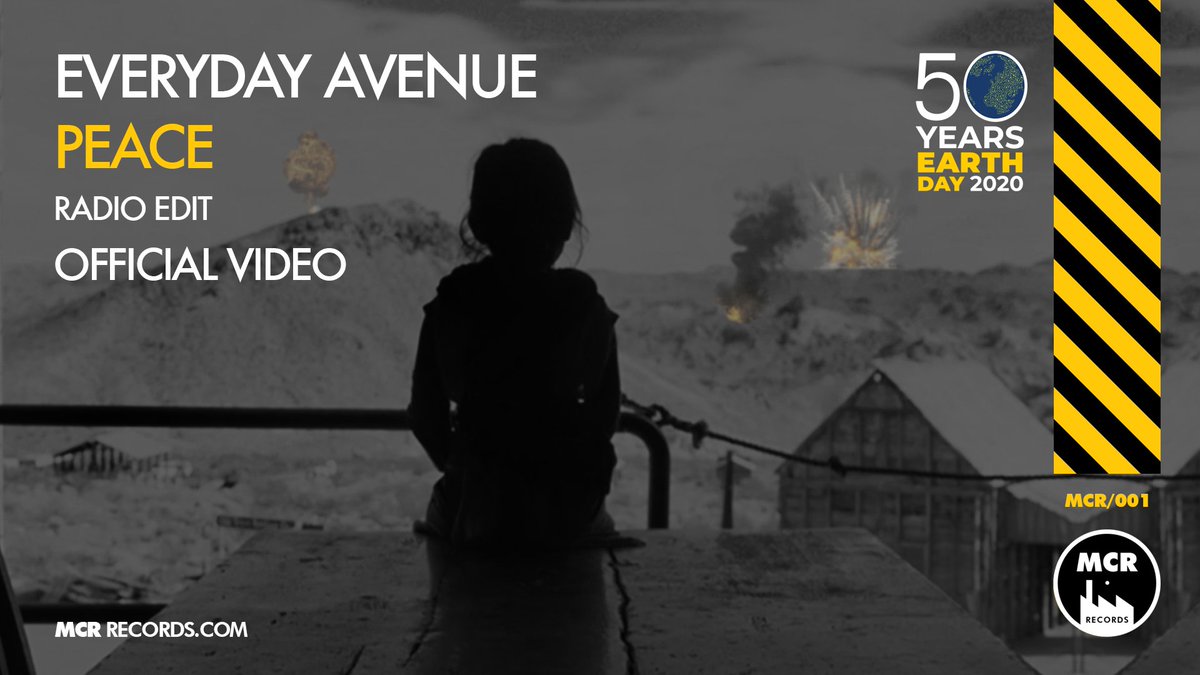 EverydayAvenue's tweet photo. The debut music video for our song 'Peace' drops tomorrow on the 50th anniversary of Earth Day 🌎 A film by @VisualArtform #Peace #EarthDay2020 https://t.co/7sga7VMCfe