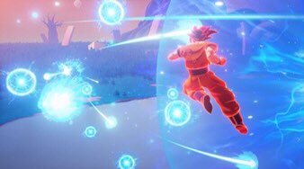 DmGaming_5's tweet image. Super Saiyan God surge mode and the other photo is one of Whis’ attacks