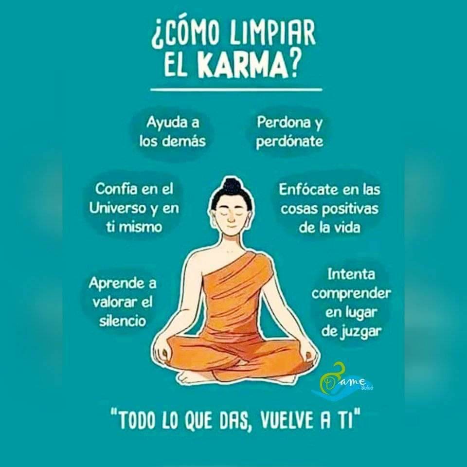 Todo vuelve #frases  Ley del karma, Karma, Todo vuelve frases