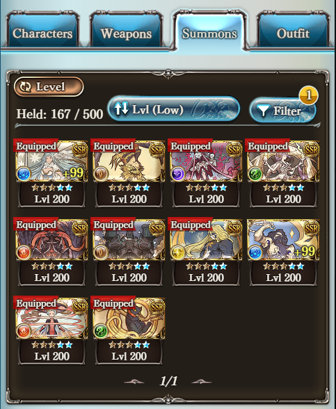 Level5JeepChan's tweet photo. Finally completed all 10 Arcarum summons with 5★.
Already got 4 out of 10 Evokers. 6 to go. https://t.co/dEh4uvHdkc