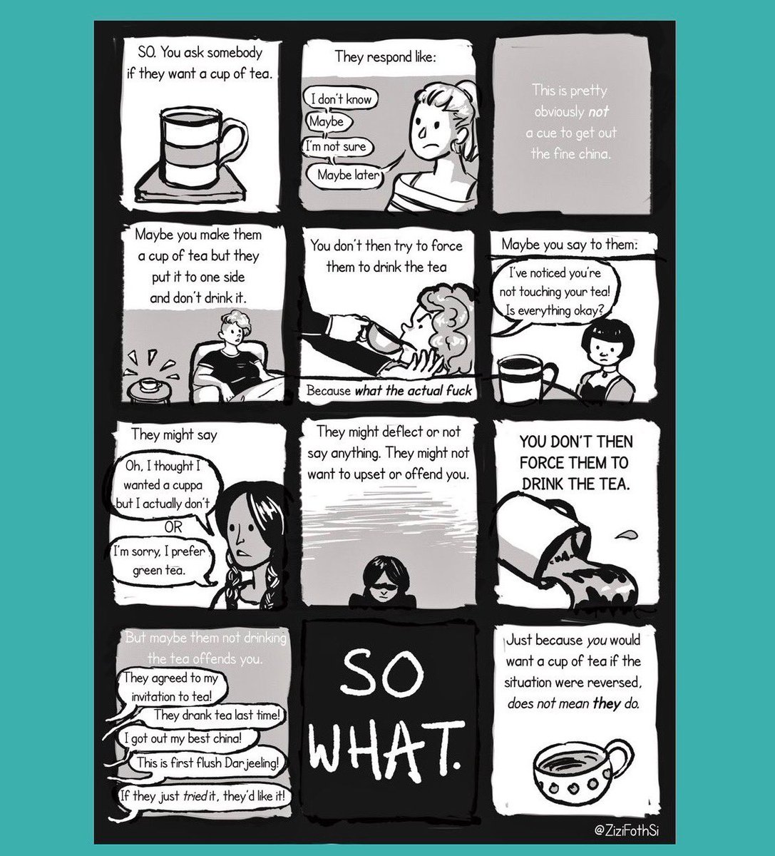 OUItsOnUs's tweet photo. For #day21 of #30daysofsaam we are sharing how everyday consent is normal and necessary. #itsonus #saam @NSVRC @ItsOnUs https://t.co/juJyHtjAVV