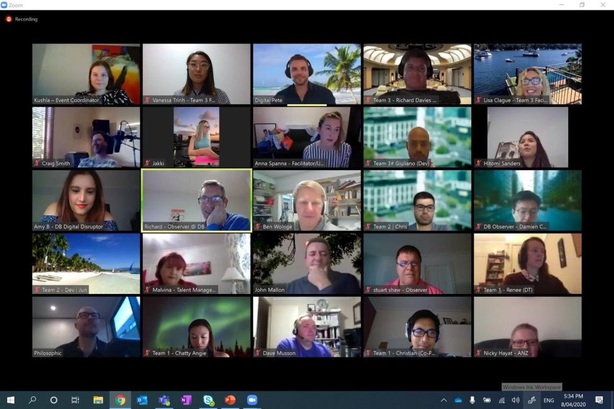 rbunshaw's tweet photo. Loved facilitating the 1st @dbresults global #virtual #speedathon! We demonstrated rapid ideation &amp; effective collaboration in a #WFH environment to build an app in 90 mins using @OutSystems! 

Tools used: @RealtimeBoard @trello &amp; @zoom_us. 

Can’t wait for the next! #innovation https://t.co/Nm9UpZaDwu