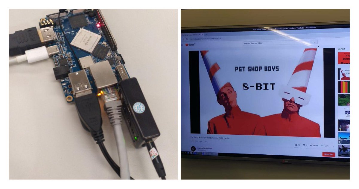 orangepixunlong's tweet photo. Use an #OPI4/4B to become a #YouTuber fast! A new generation of #minipc #orangepi #ambian #linux #coding #Netflex #HBO https://t.co/9uEiq2lRsa