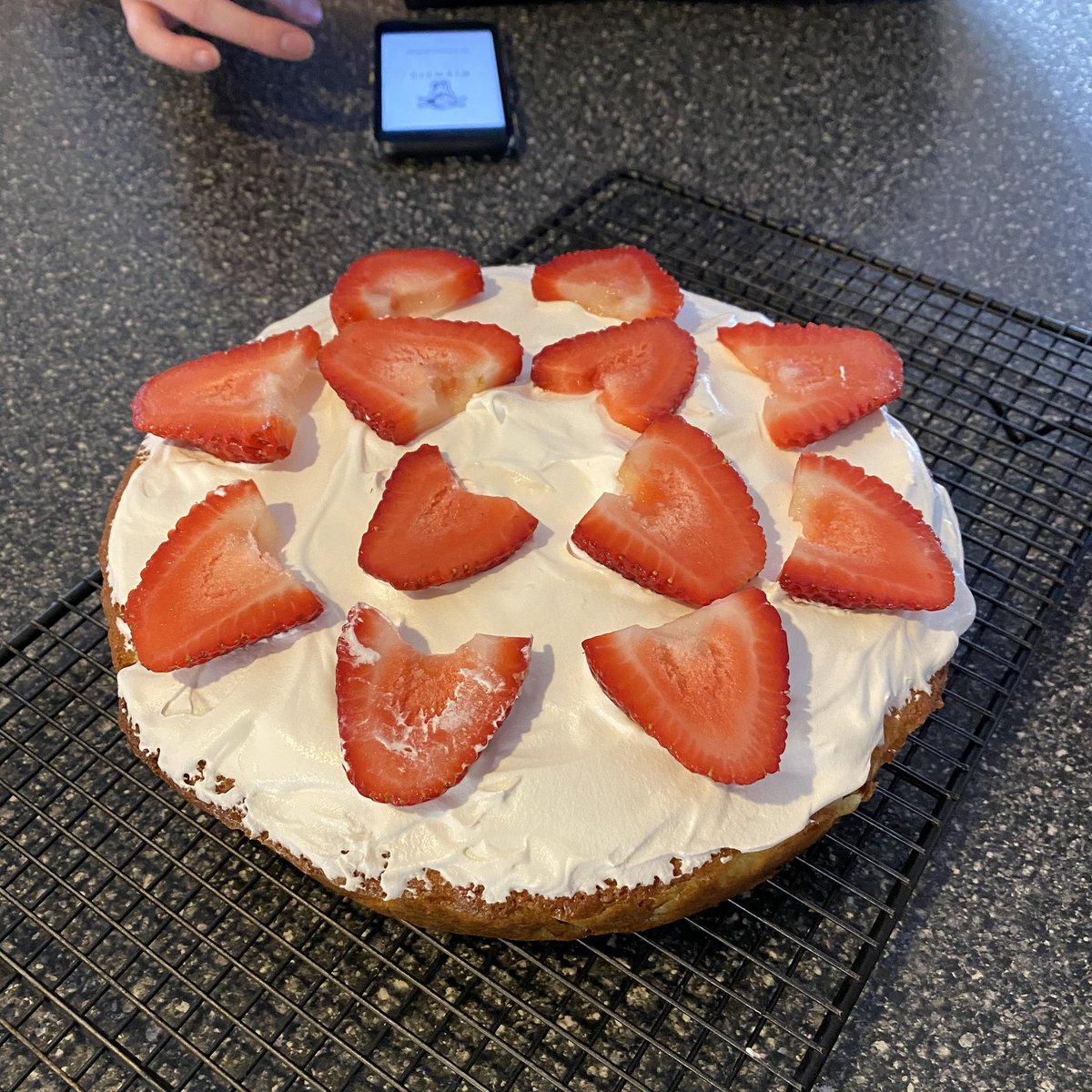 AdamHopkins1988's tweet photo. When a student makes you a remote learning birthday cake #bettpride #thankyousomuch https://t.co/rvzcC9VH4T