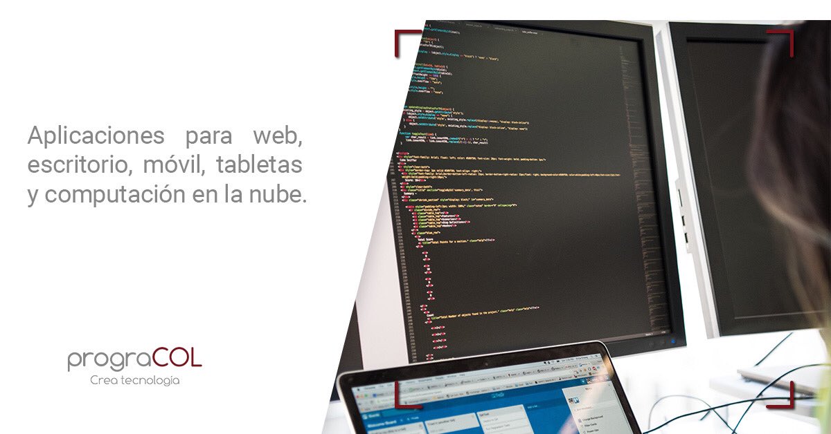 prograCOL's tweet photo. Evaluamos y escuchamos las necesidades de su empresa y, a partir de ahí, construimos el proyecto para satisfacer esas necesidades. https://t.co/43CazinZOC