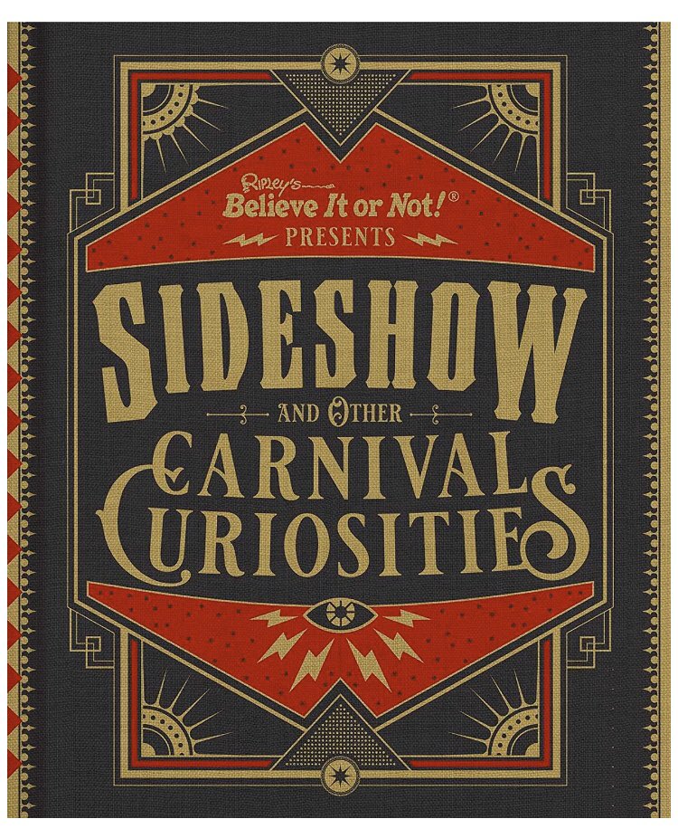 sideshowopera's tweet image. We are thrilled to be featured in the brand new @Ripleys book! Thanks again for including us in sideshow/circus history!