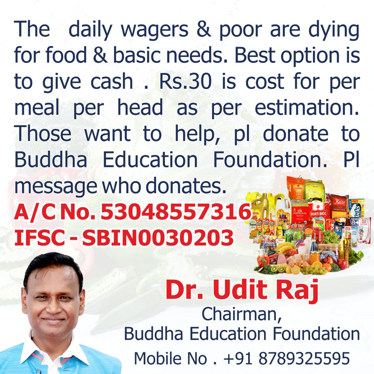 domaparisangh's tweet image. हमें देश के अलग अलग हिस्सों से गरीबों -मजलूमों-मजदूरों के खाने-पीने की मुश्किलों की खबरें मिल रही हैं ।
हमारा संगठन परिसंघ यथाशक्ति लोगों की मदद कर रहा है ।
कुछ लोगों के खाने-पीने का, कहीं राशन का तो कहीं आर्थिक मदद की जा रही है ।
आप भी इस मुश्किल वक्त में सहयोगी बन सकते हैं।