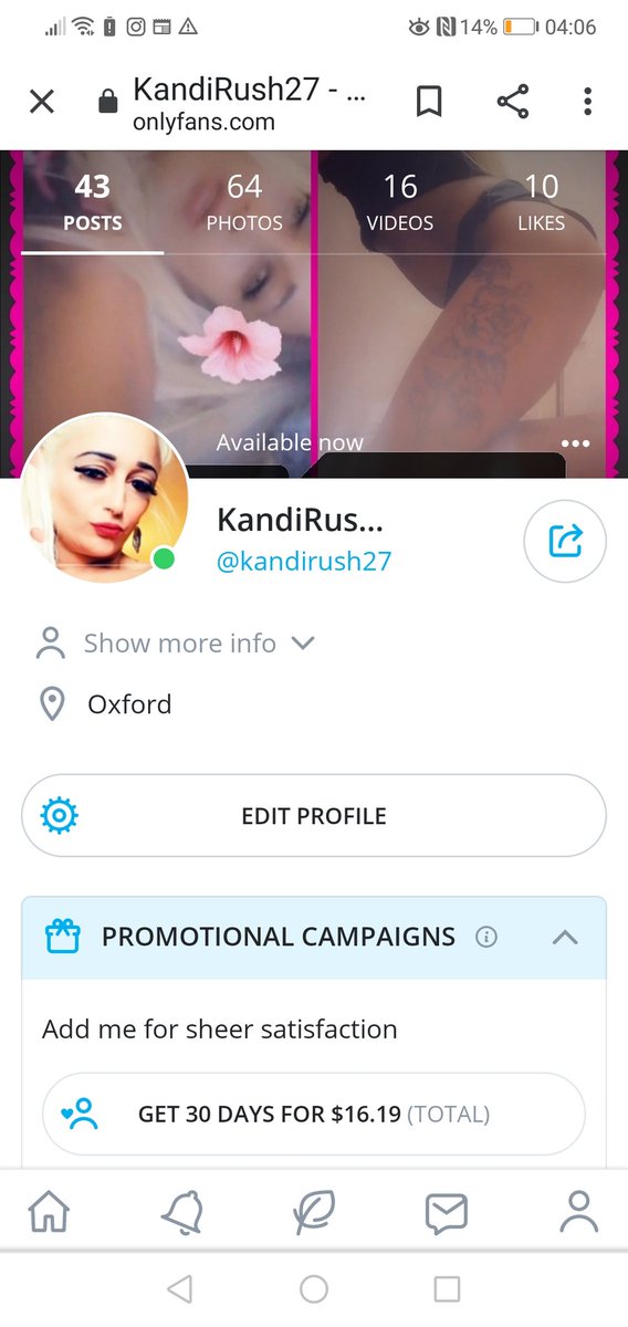 kandirush27's tweet photo. https://t.co/lmGdCSAltm add my onlyfans for free live cam show once you have subscribed #findomgodess #domonatrix #escortinthesouth #camslut #godess https://t.co/RZEaWXKbEs