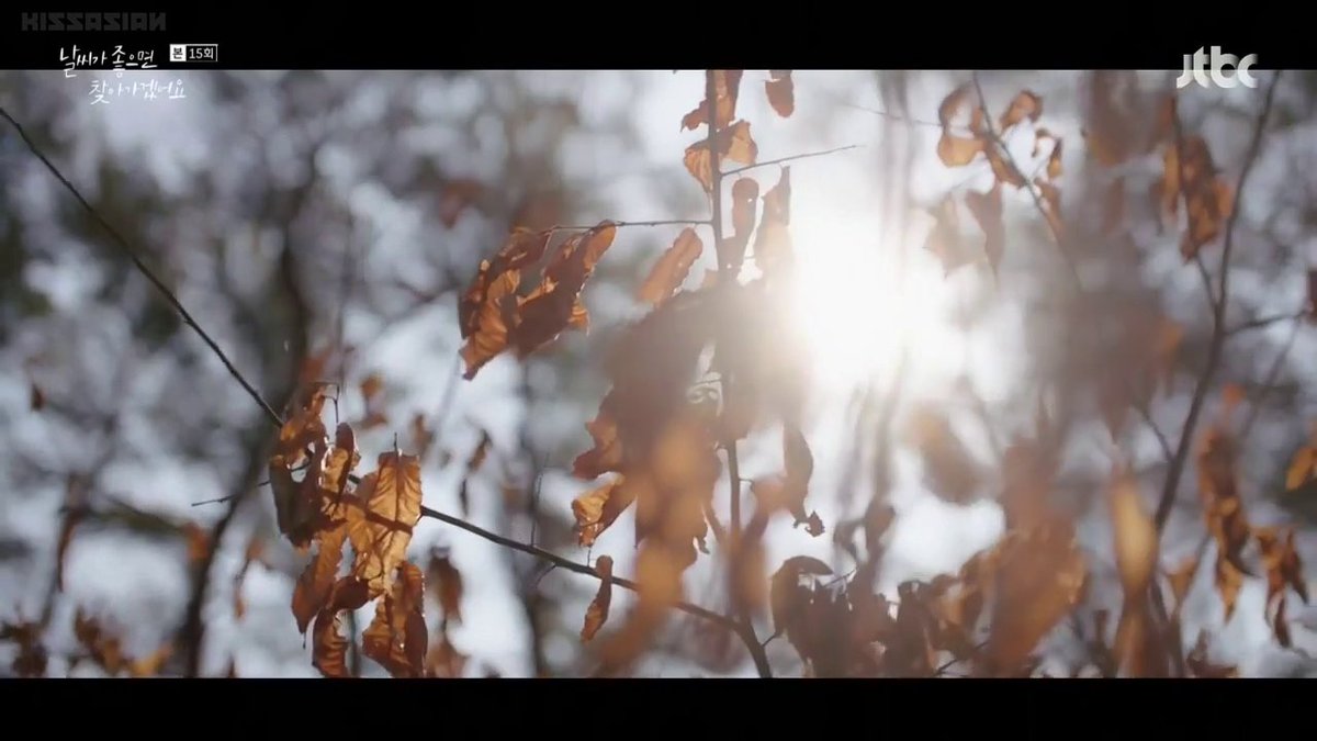 The lovely use of silence creates an introspective, tranquil ambiance, allowing scenes to breathe. #IllGoToYouWhenTheWeatherIsNice  #박민영  #ParkMinyoung  #서강준  #SeoKangJoon  #날씨가좋으면찾아가겠어요  #WhenTheWeatherIsFine  #EarthDay2020  