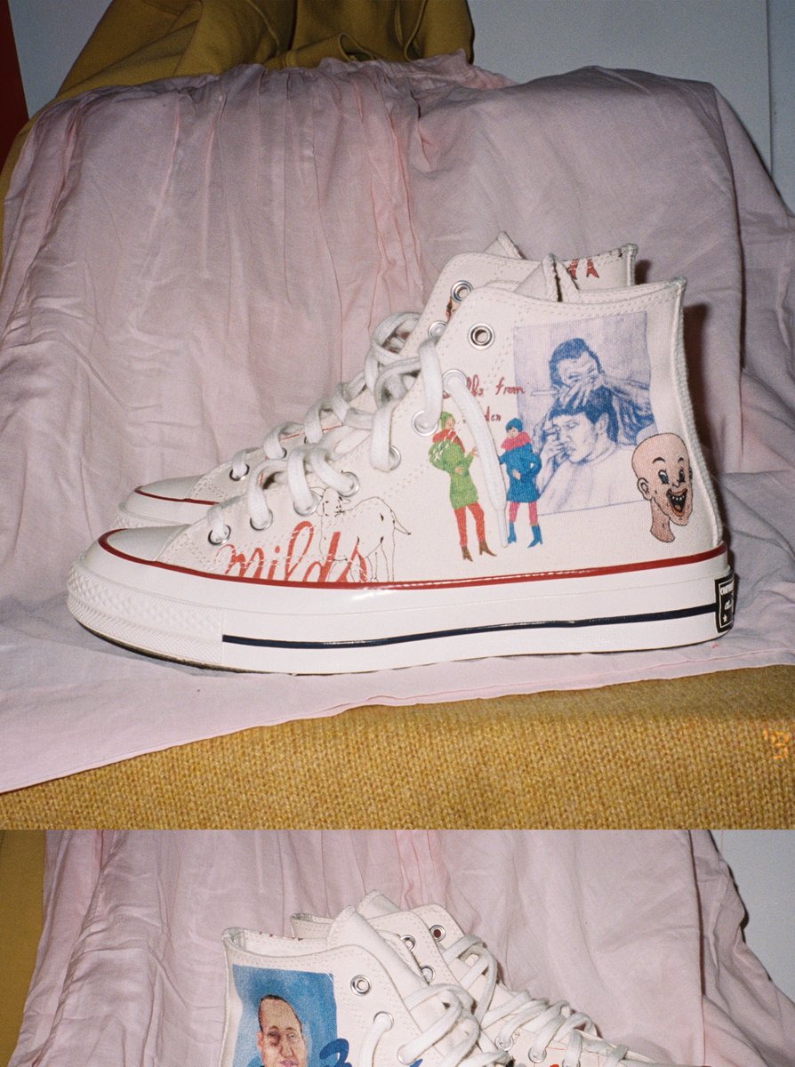 in studio for converse "artist series", curated by tyler the creator, available april 23rd on converse.com and select retailers