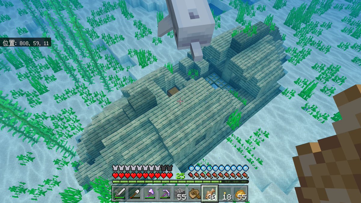 Ahera 宝の地図から海の中心を見つけたけど 自分だけのお宝 の実績が解除されなかった なぜだろう Minecraft