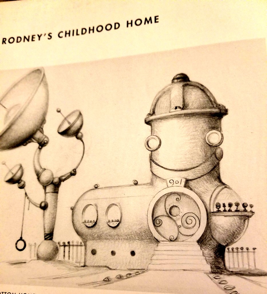 I never watched "Robots", which is a shame cause looking through the book, this aesthetic is very much 2017 me 