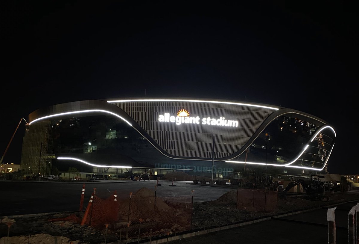 Allegiant Stadium. #vegas #raiders #stadium