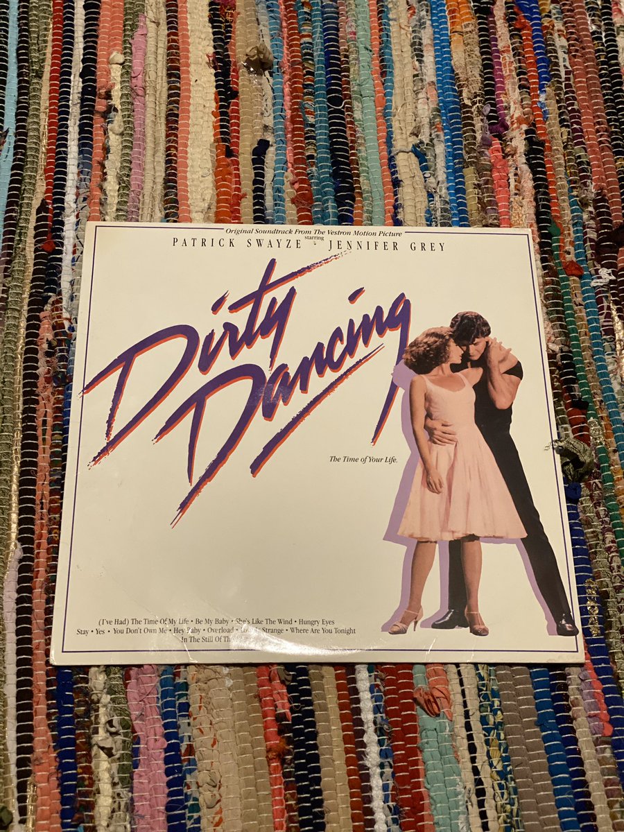 Dirty Dancing Soundtrack (I ain’t never even seen this movie. I got this in a thrift store years before I even owned a record player.)