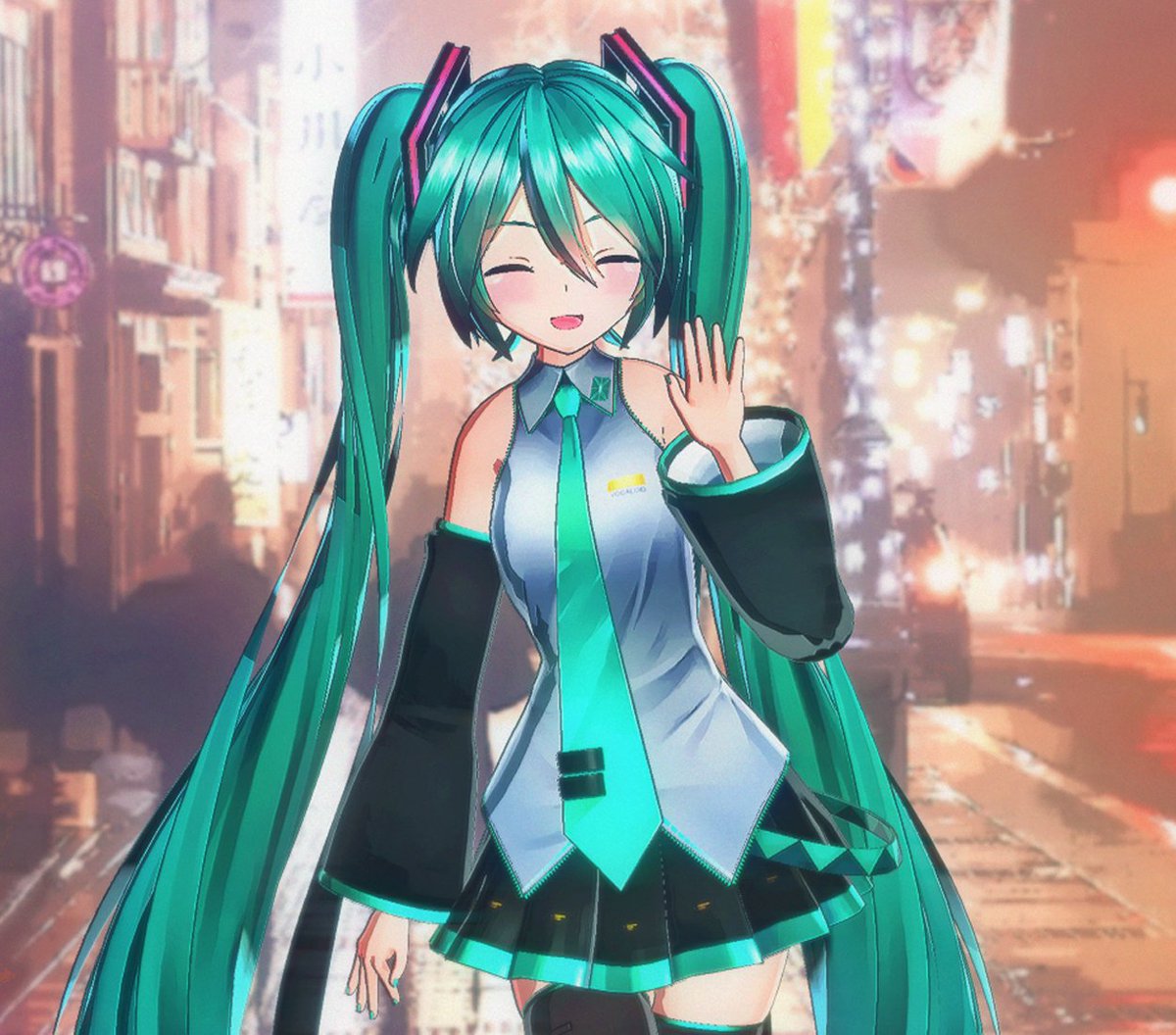 初音ミク 「おまたせ～♪ 」|kokoのイラスト