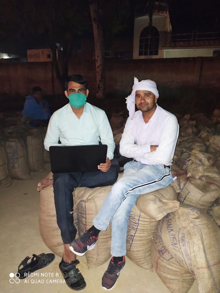 Prabhjotsidhu85's tweet photo. #WheatProcurement Approx. 1550 VLEs has aligned against 1700 online wheat procurement centres of Haryana @rsprasad @cmohry @Dchautala @mlkhattar @dintya15 @ashi_apple https://t.co/KUbWDmHzWB