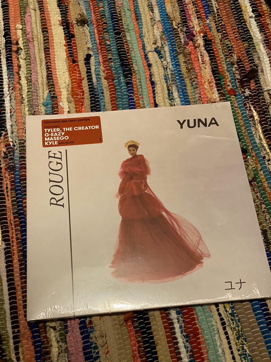 Rouge by Yuna(I discovered her music by noticing this vinyl was on sale on Urban Outfitters and I really like her!)