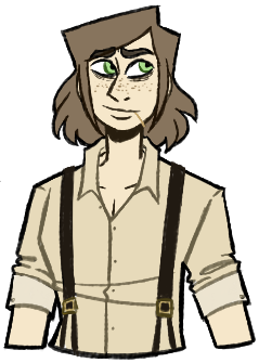 EZRA GRAVES is Johannes’s adopted brother, and the resident musician of the Madsen & Graves Circus. He tends the be the more cool-headed of the two, with more reservations about putting the circus into danger - including the deals they’re currently cutting with Hemisphere.