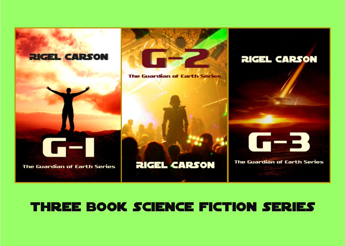 RigelCarson's tweet photo. Disaster looms. Can the Guardian save the world?
G-3 , book 3 of The Guardian of Earth series. A scifi ecothriller by indie author Rigel Carson
https://t.co/T2brM750x8
#sciencefiction #firstcontact https://t.co/Nztzg8Bdkv