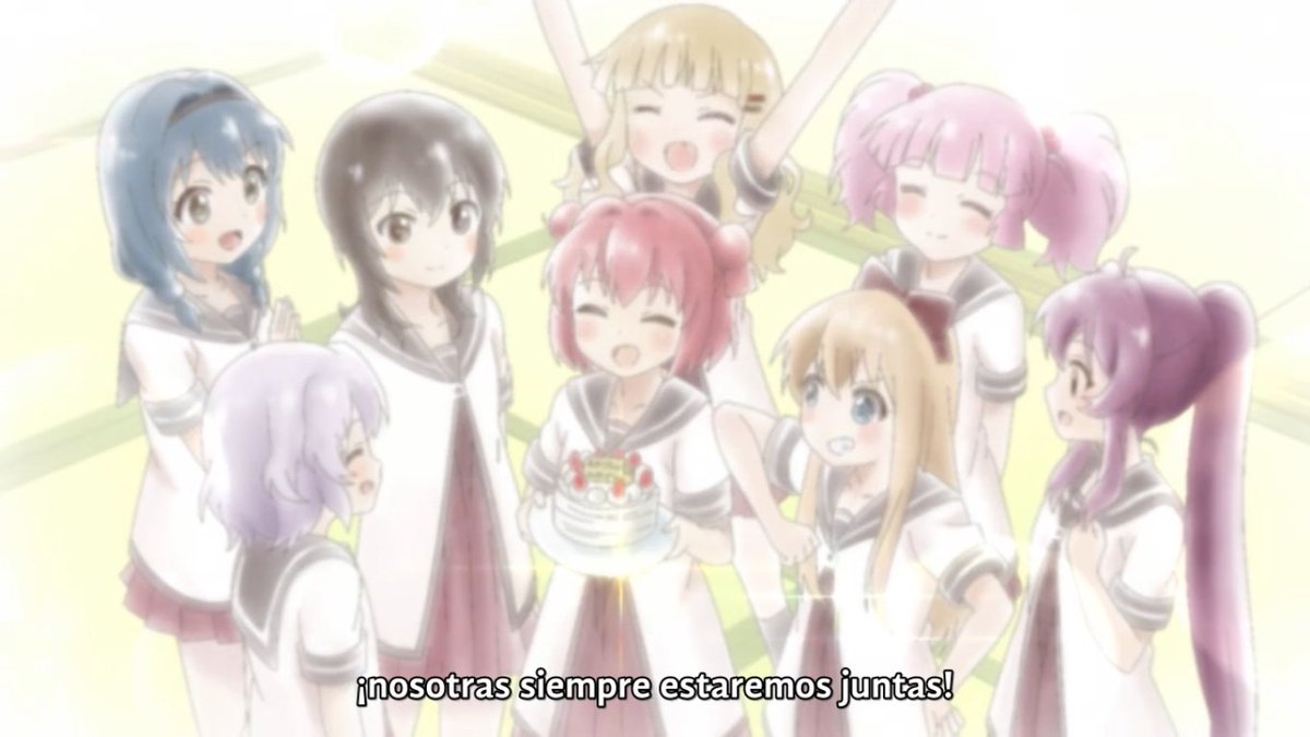 Devil_Azazel's tweet photo. He estado viendo la OVA del 10º aniversario de #YuruYuri para celebrar el cumpleaños de #FunamiYui, y cómo siempre me he reído muchísimo, he disfrutado enormemente desde el principio, con las bellas cavernícolas, hasta la aparición final de Akane, quiero #YuruYuri4 ya.
#ゆるゆり https://t.co/DmD55xEay9