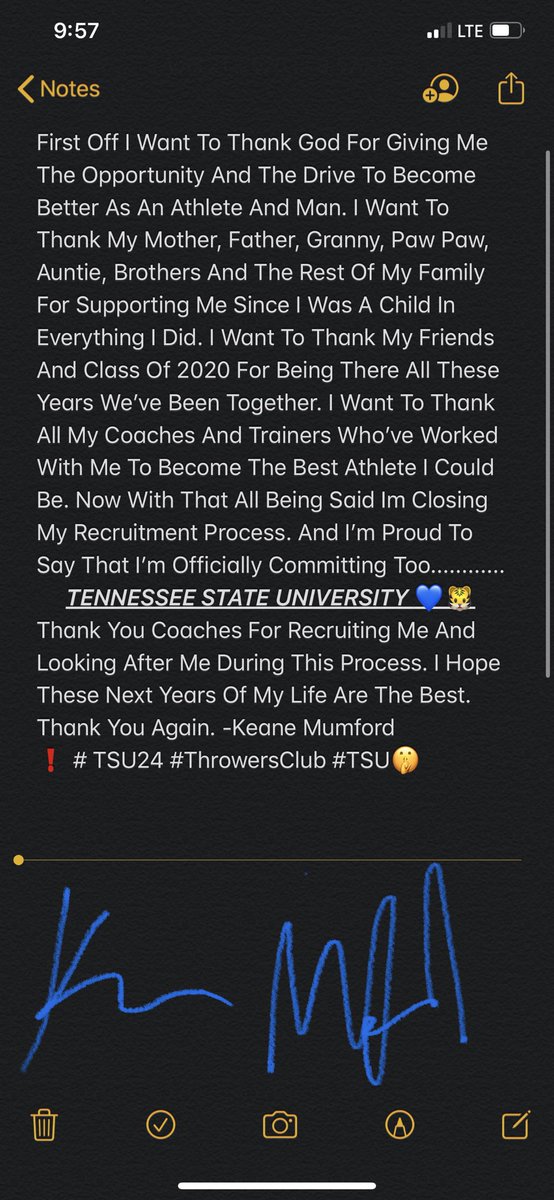 OfficialKoat's tweet photo. COMMITTED AND SIGNED ‼️ #TSUTHROWERSCLUB 💙🐯 https://t.co/9JmMKKOytq