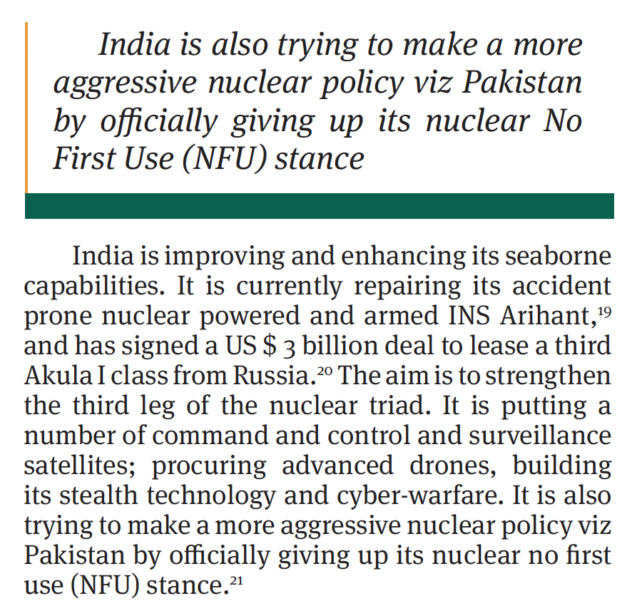 rajfortyseven's tweet photo. #Pakistan
#PakistanArmy #GHQ released #GreenBook2020 in Feb.
Links ban #India based IPs.
#ICYMI
>half the 200pg book devoted to #IndiaBashing.
Rest #Pakistan propaganda.
Reading these since 1990s.
Much of format changed.
#Hinduphobia instead of propagating #Islam.
Fake pics used. https://t.co/B90a1uU0Mt