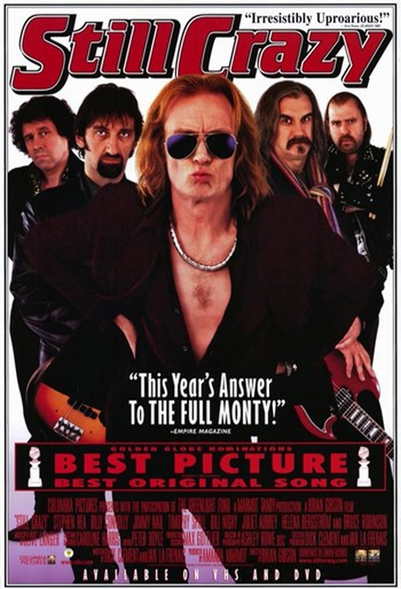 Massawyrm's tweet photo. Four great underdog rock and roll comedies perfect for uplifting the spirit. https://t.co/H3yAkqQATL