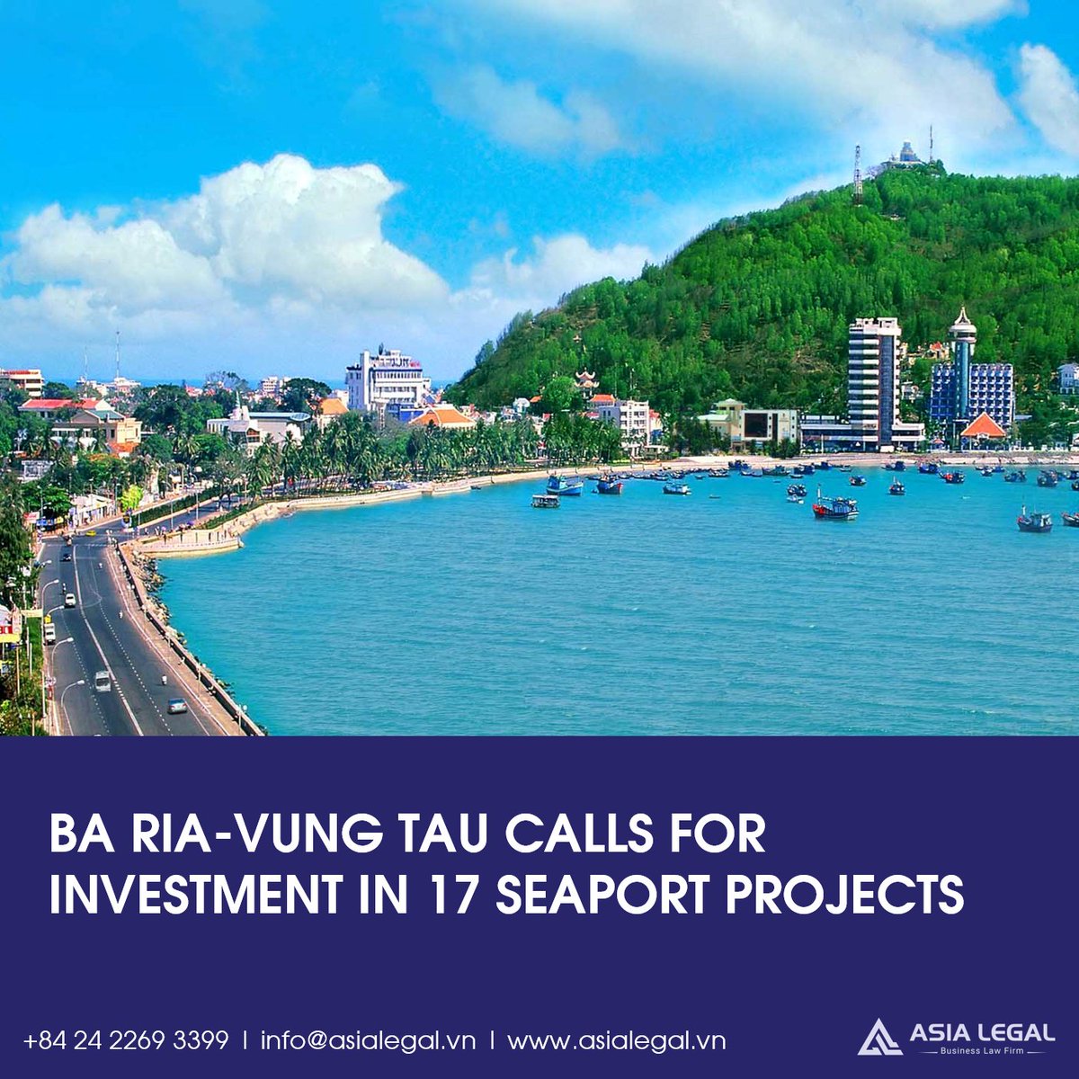 Ba Ria-Vung Tau calls for investment in 17 seaport projects

View more at:
asialegal.vn/ba-ria-vung-ta…

#asialegal #businesslawfirm #invest #investinVietnam #Baria #vungtau #bariavungtau