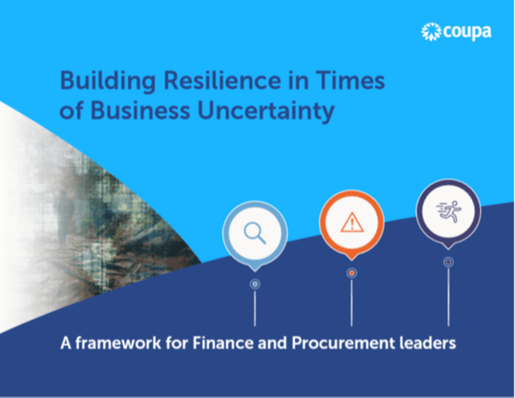 A framework for #finance and #procurement leaders. Discover nine important steps that will help you navigate smartly and safely through times of business uncertainty.
buff.ly/2RX0B7A <a href="/coupa/">Coupa Software</a> #bsm