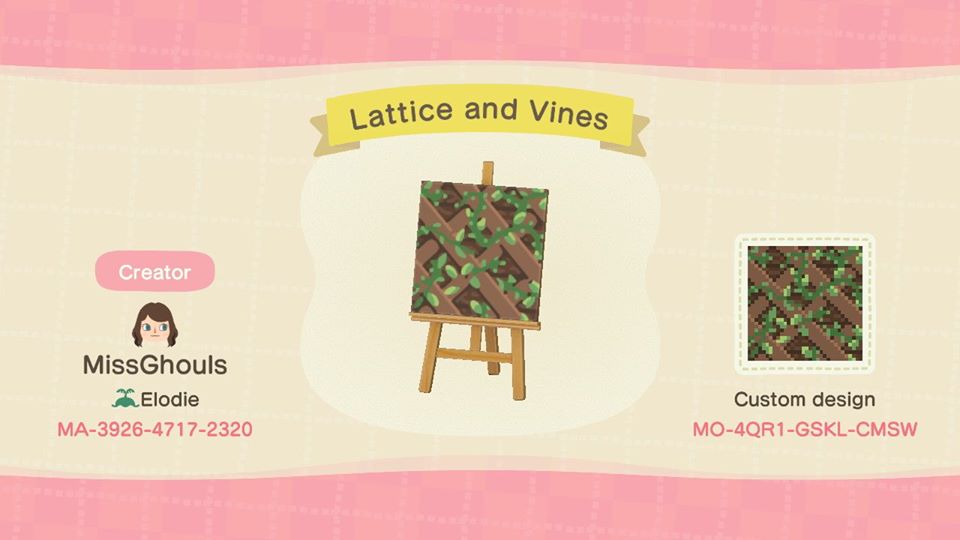 MissGhouls's tweet photo. I've seen some cute greenhouse designs going around, so i decided to make my own💙 Comes in Roses, leaves, and plain <3 (If you need the graph version, lmk and i'll add it in a reply) #ACNH #ACNHDesigns https://t.co/I8oSG3AUC7