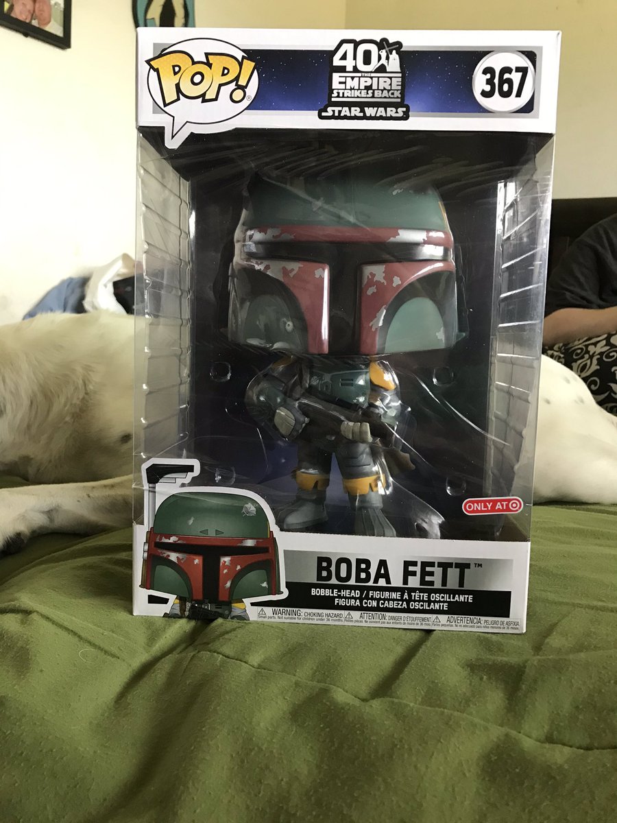kuhl_13's tweet image. My beautiful wife bought me this today! Damn she’s amazing #funkop #BobaFett