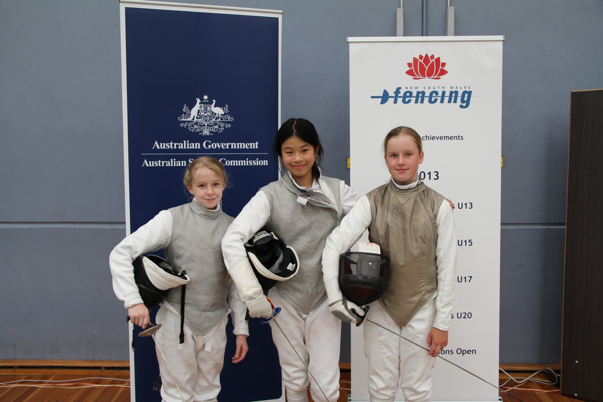 qldfencing's tweet photo. Let's play a game. Can you name the fencers in this picture from 2013? 
#sportstayathome #AustralianFencingFederation #fencingforall #girlscan https://t.co/GqAIHG8jkB