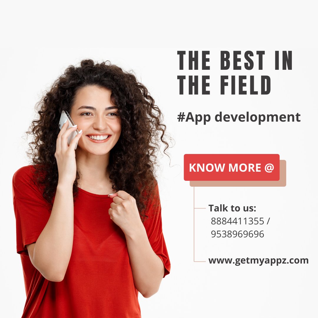 getmyappzz's tweet photo. We at โgetmyappzโ are specialized in developing high-end #custommobileapp services with all the features that your need - know more at https://t.co/YU2ASnGGhY
Talk to us: 8884411355 / 9538969696
#appdevelopment #mobileapplication #appdesign #custommobileappdevelopment https://t.co/ADAvlAGhmS