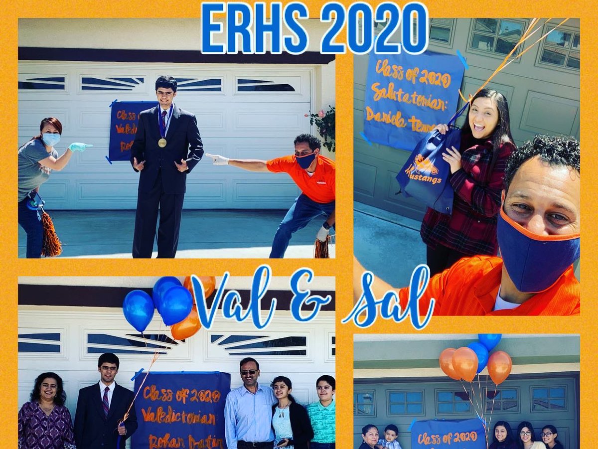 jeremyegoins's tweet photo. SO PROUD of ERHS 2020 Valedictorian Rohan Datir & Salutatorian Daniella Terrones! Congrats to these amazing young for their hard work, dedication, and achievement. #GPA👀😲 #ERHS #ERHS2020 @eSTEMacademy @erhstweets @kimlulawe https://t.co/DXsQiid6Zh