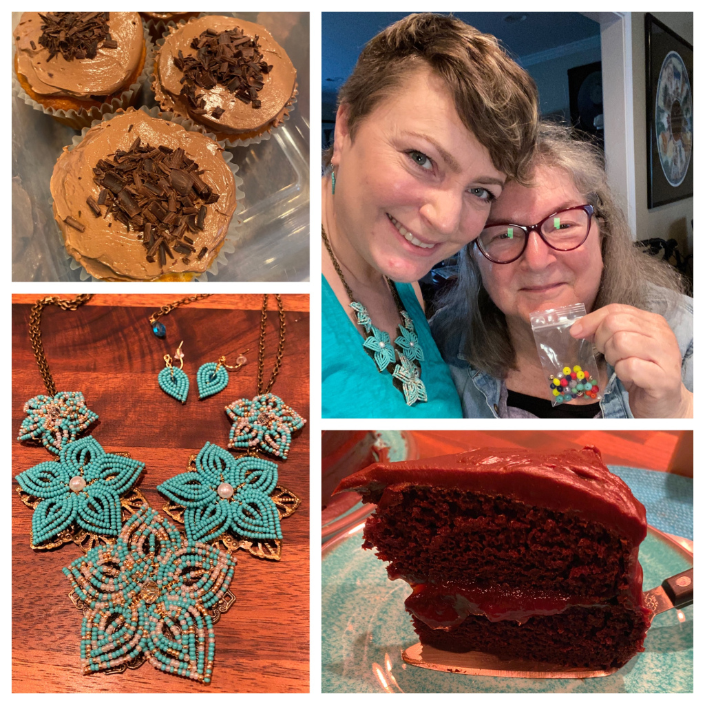 gabriana's tweet photo. Birthday love in isolation--Today’s #OneGoodThing with Mama!
#Day112 #Day1573 #onegoodthingproject #year5ofonegoodthing #nosyparkerblog #caregiver #spoonies #dailygratitude #silverlinings #findjoy #shelterathome #stayathome… https://t.co/E2fO24GLmA https://t.co/gwKMf3OeeO