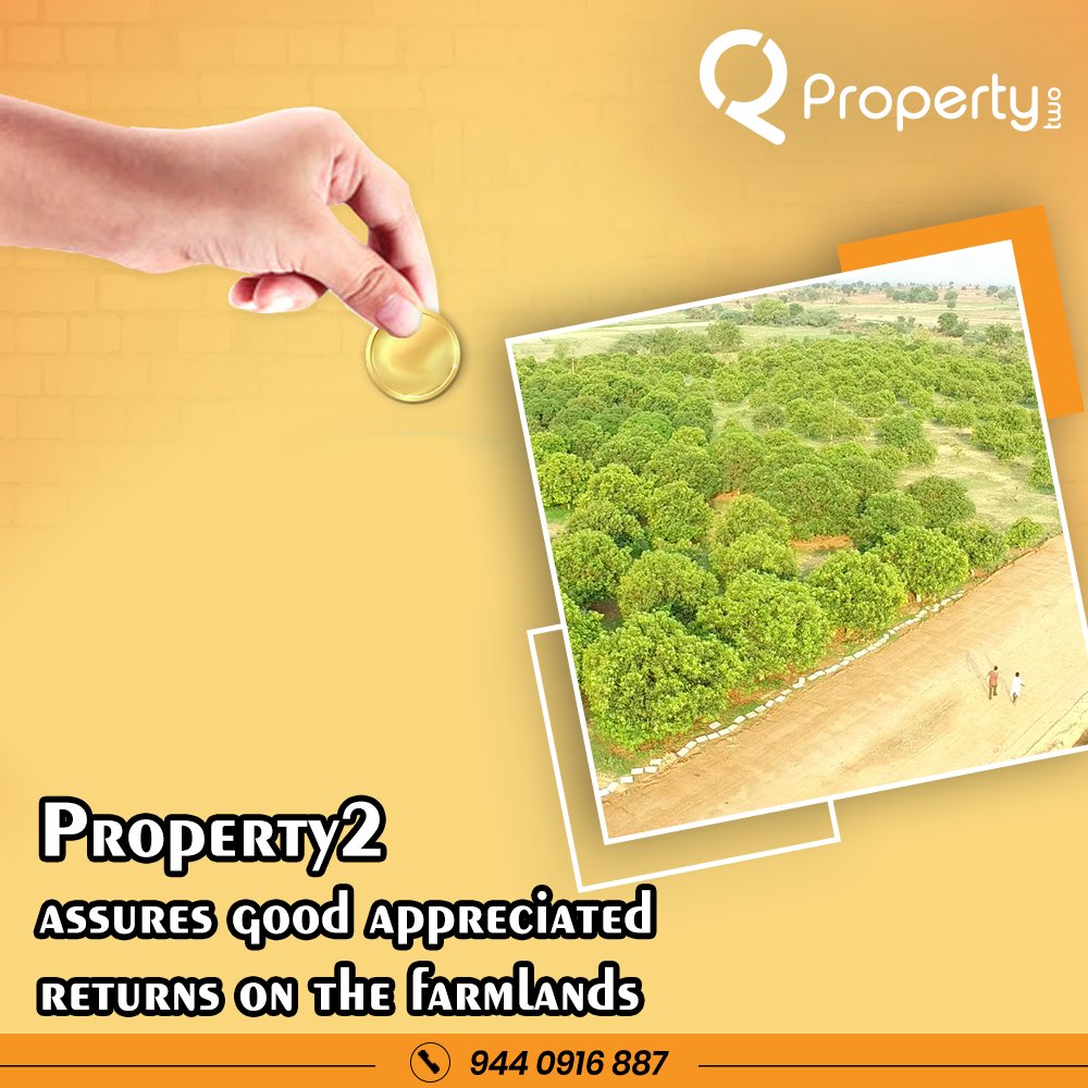 Property2sales's tweet photo. Investment ideas can be many! But Investment on lands gives you high returns. To get more details contact us at +91 9440916887.
#RealEstate #FarmLands #Hyderabad #LowInvestments #HighReturns #IndividualLands #Farming #SecuredLife #TopClassAmenities #NoMediators #Property #ROI https://t.co/v5Pwv3eV3q