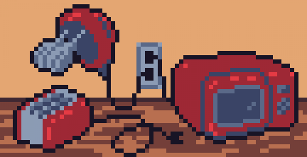 KreechM's tweet photo. #KitchenAppliances @Pixel_Dailies #pixel_dailies https://t.co/toydPO9aAt