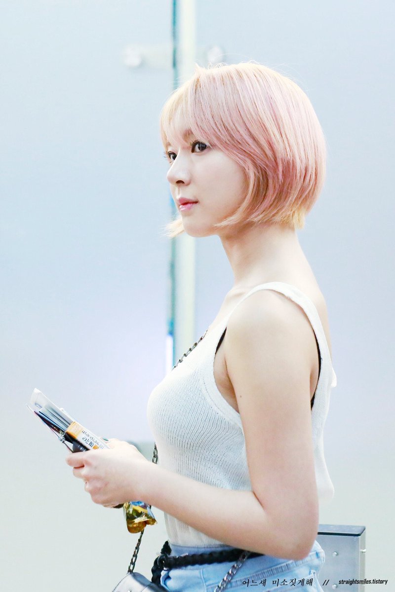 rare images of choa without blonde hair, a thread