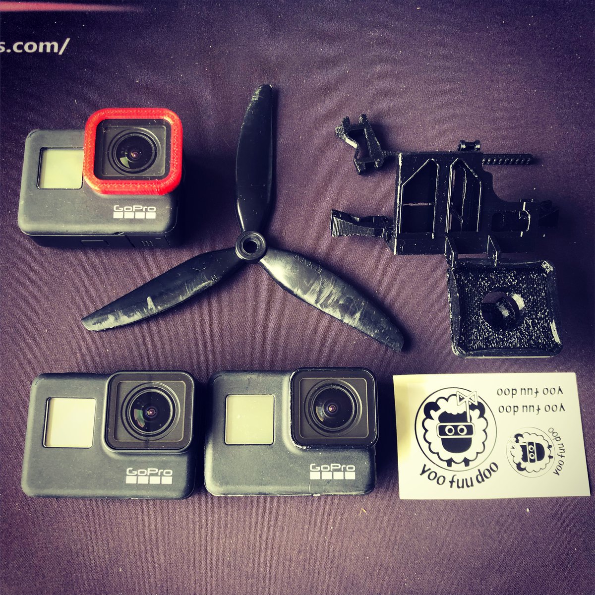 kigaru's tweet photo. 剥きたい。。
準備は出来たけど時間無し。。
#nakedgopro #剥きプロ #gopro #cinewhoop #goprohero7black #beta85x #kigarudrone #フライトベース堺 https://t.co/WlrKOeHiE1