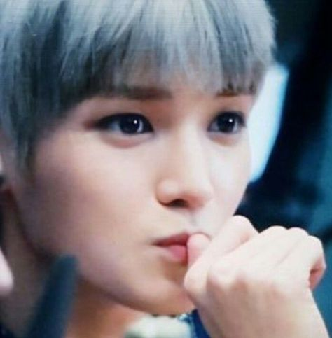 Taeyong the baby, proving even in a mullet that he babie